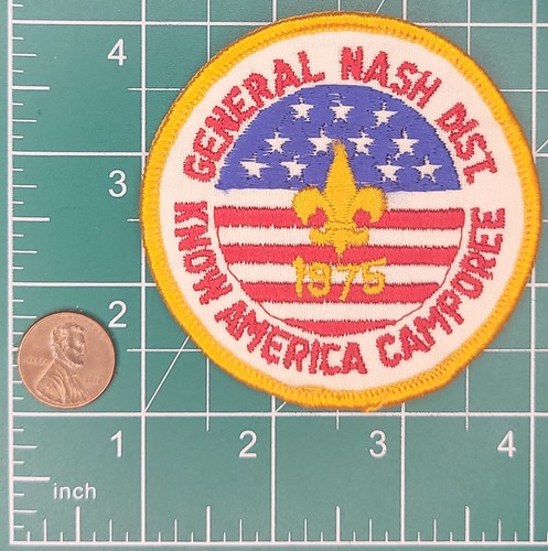 BSA Valley Forge Council, PA 1975 Know America Camporee, General Nash District