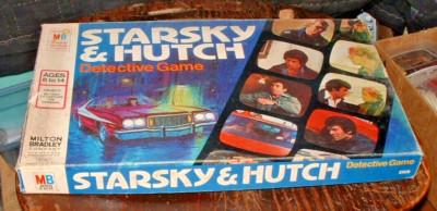 Vintage 1977 Starsky And Hutch Board Game Tv Show 100% Complete