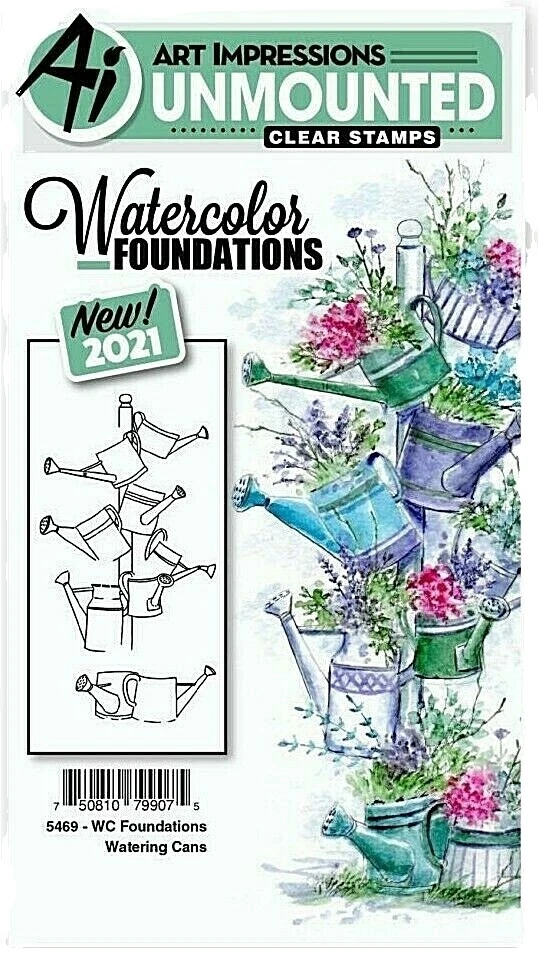 Art Impressions 混合主题交叉邮票