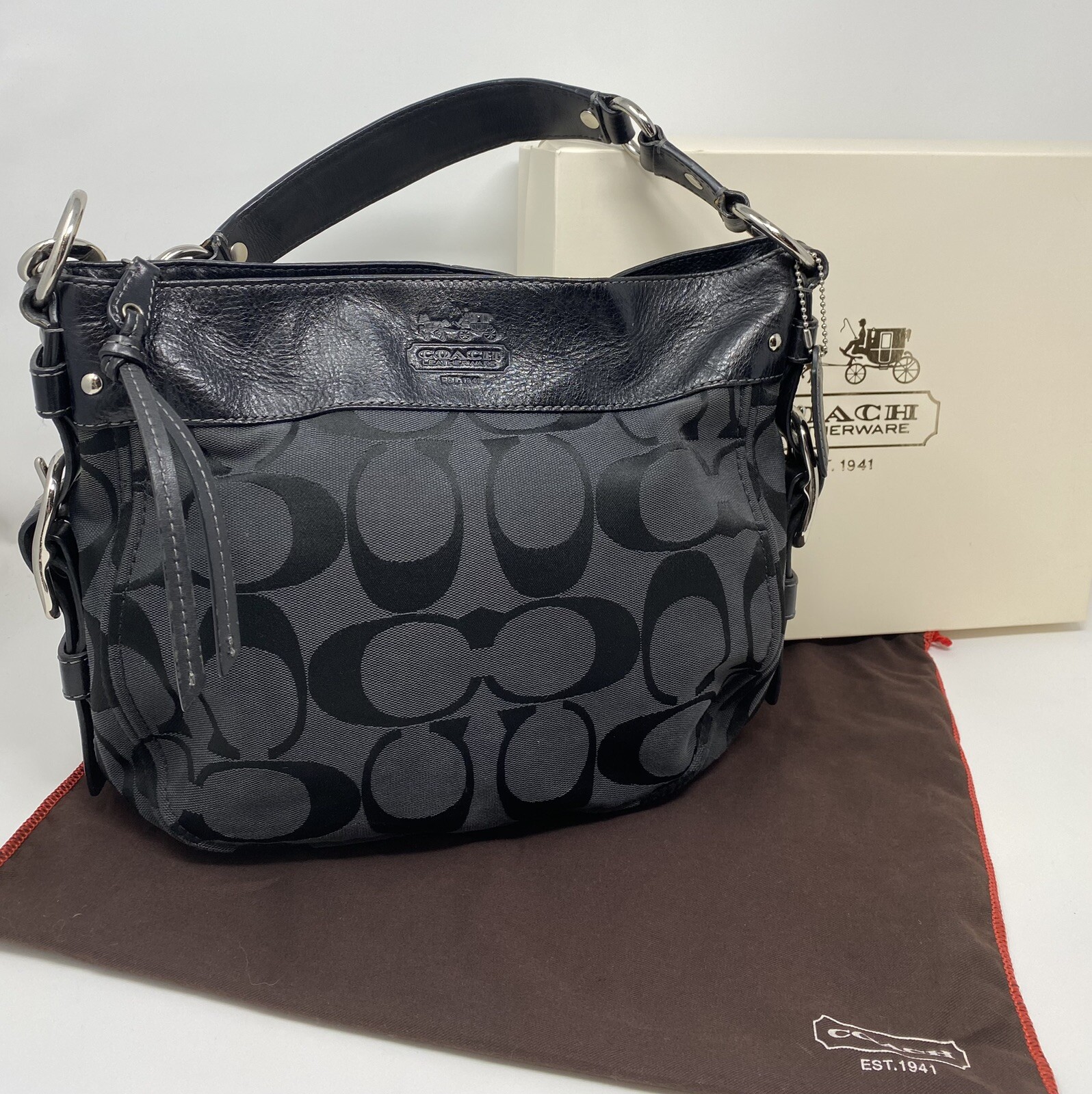 coach 12657 black zoe Gem