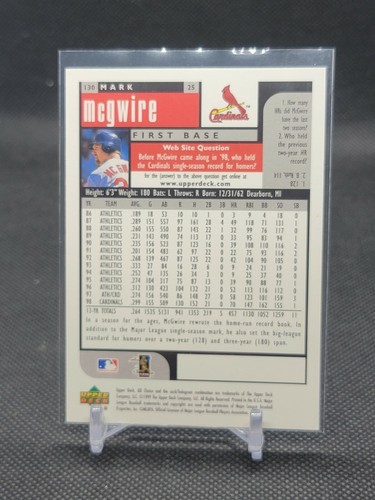 Mark McGwire *Choose Your Cards* Inserts Parallels (Updated 2/18) - Picture 17 of 47