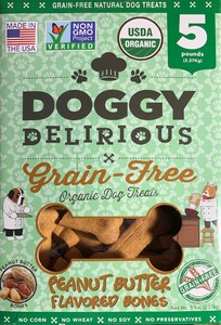 doggy delirious peanut butter bones
