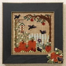 MILL HILL Buttons Beads Kit Counted Cross Stitch PUMPKIN PATCH Fall Autumn