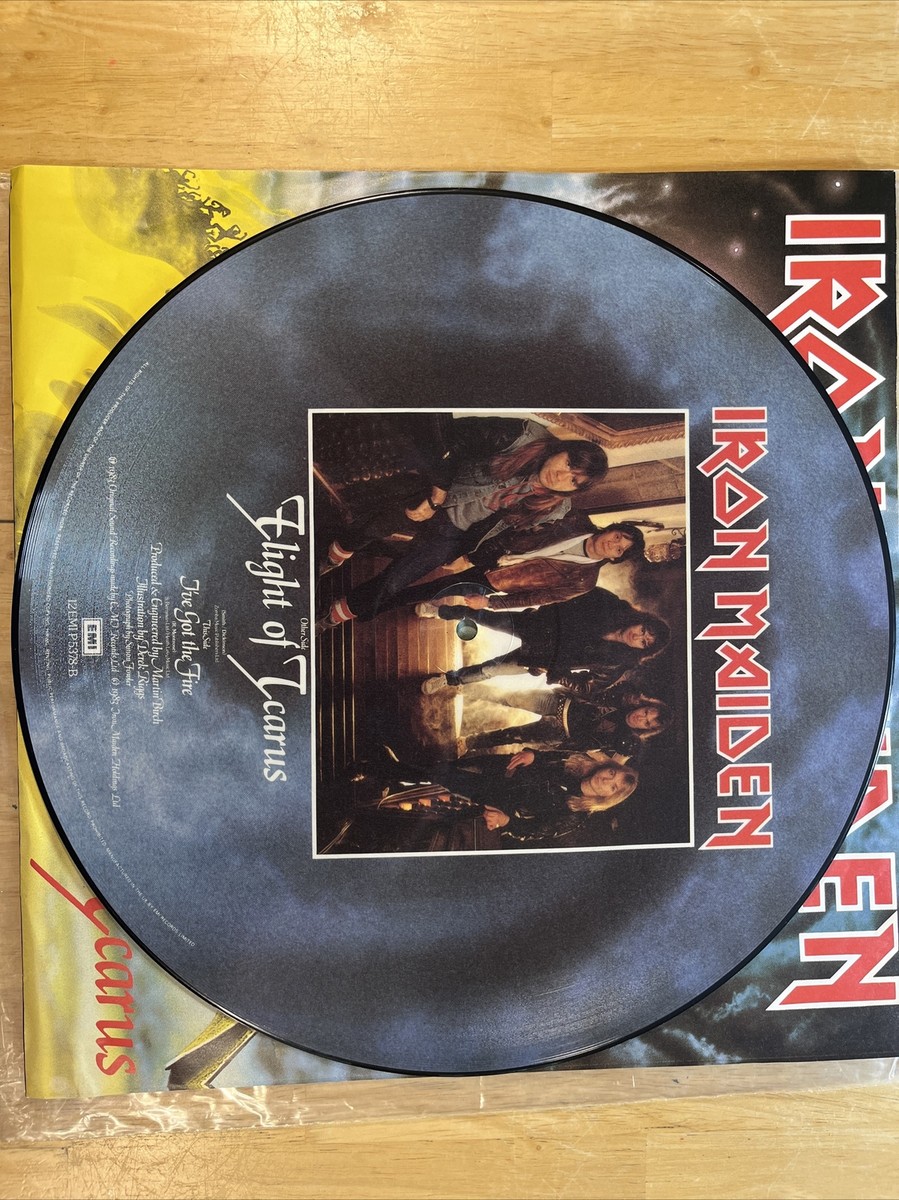 IRON MAIDEN Flight of Icarus ピクチャーレコード Iron Maiden – Flight Of Icarus – Vinyl (12