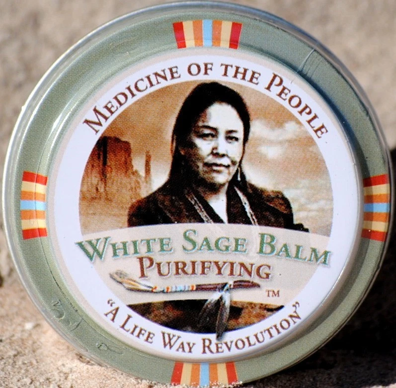 Medicine Of The People White Sage Dry Lips Lip Balm, Minor Skin Ailments, Navajo