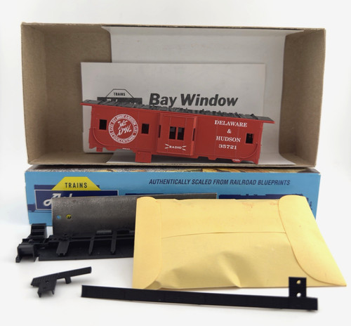 De colección Athearn/Bev-Bel HO D&H "Sesquicentennial" Bay Window Caboose Road #35721 | Zustand: New