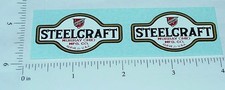 Pair Steelcraft Toy Trucks Replacement Logo Stickers SC-007