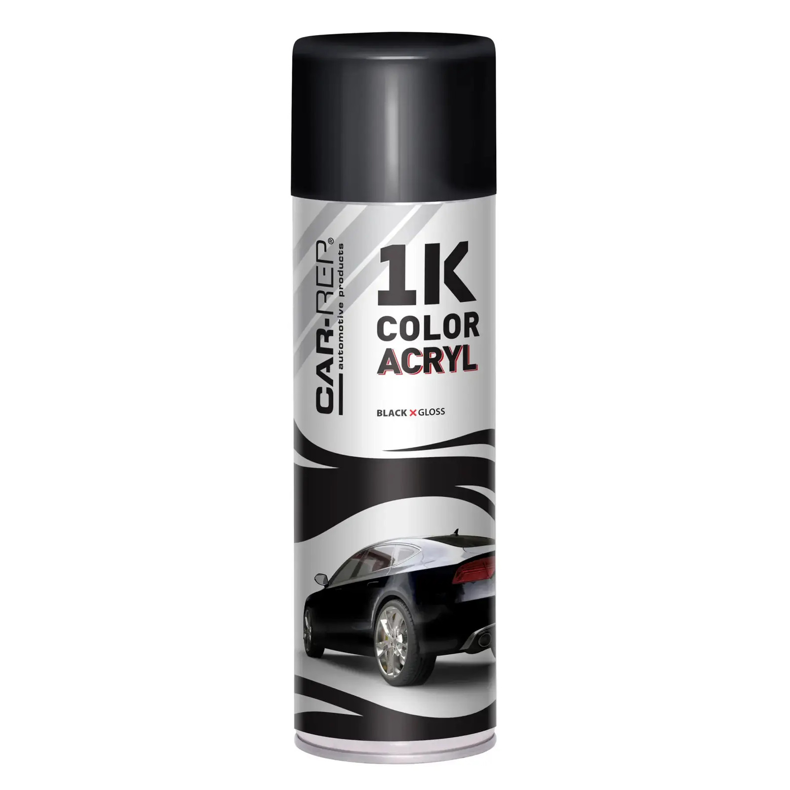 Maston Car-Rep Auto Spray Paint Black Gloss Acryl 500ml
