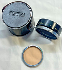 Petri 4.5cm 42mm Clamp-On Lens Hood Filter - for Color Corrected Super f:2.8