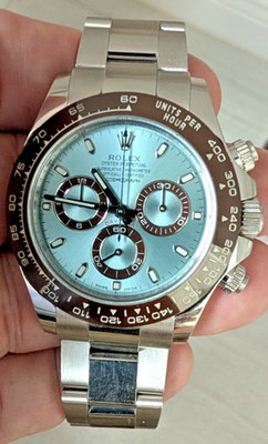 ROLEX 50TH ANNIVERSARY PLATINUM DAYTONA. COMPLETE SET REF 116506.