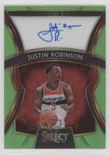 2019-20 Select Rookie Signatures Neon Green Prizm /99 Justin Robinson Auto 1dm4