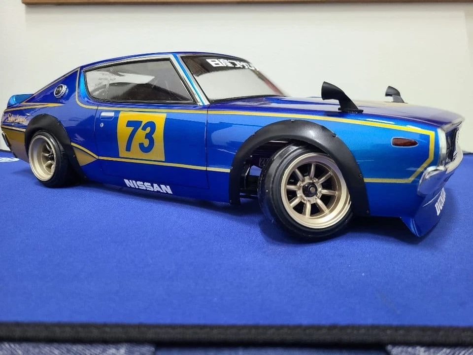 ABC Hobby 1/10 RC Car Painted Body Nissan Skyline GT-R KPGC110 - Image 2 of 4