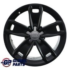 Audi A3 8P Black Wheel Alloy Rim 17" 7,5J ET:56 Star Spoke 8P0601025BL