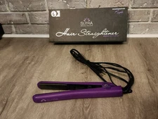 Beauty Purple Straightener Sutra Hair Iron Polished Ceramic Plates