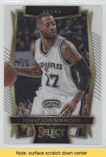 2016-17 Panini Select Concourse White Prizm /149 Jonathon Simmons #94 READ t5p