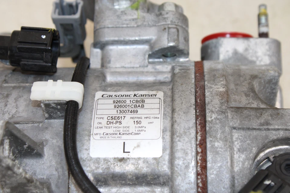 2009-2020 Nissan 370z A/C Compressor 926001CB0B OEM MN73 - Image 4 of 4