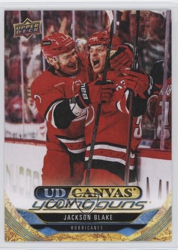 2024-25 Upper Deck Series 2 UD Canvas Young Guns Jackson Blake #C215 Rookie RC