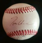 Tom Glavine Autographed Official Pony League Baseball (MLB)