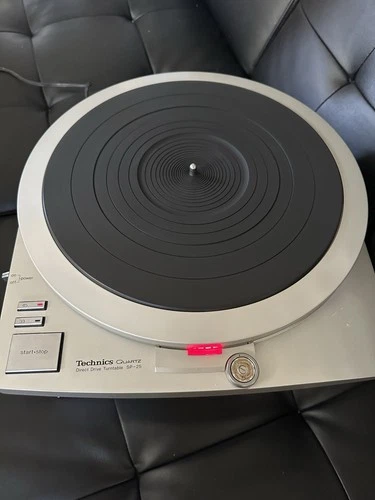 TECHNICS SP-25 DIRECT DRIVE AWESOME VINTAGE TURNTABLE TESTED WORKS GREAT