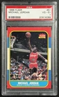 MICHAEL JORDAN PSA 4 1986-87 FLEER BASKETBALL #57 ROOKIE CARD RC BULLS VG-EX