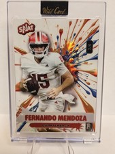 2026 Wild Card SPLAT Fernando Mendoza RC 2/4 Raiders Quarterback