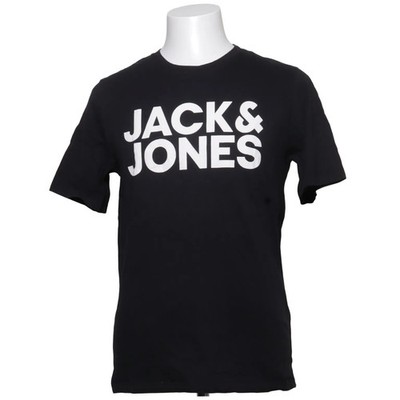 Essentials by Jack & Jones, T-shirt, Größe: S, Schwarz, Bio-Baumwolle #ENX