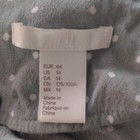 H&M Women’s Green Polka Dot Short Sleeve Jumpsuit One-Piece Regular Size 14 — photo 2