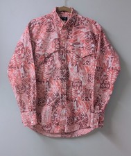 Vintage 80's Ruddock Bros Shirtmakers Rodeo Western Shirt X Long Tails L