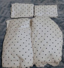 Threshold Queen 4 Piece Sheet Set-100 Cotton-400 Thread Count- Made in Pakistan