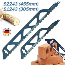 305, 455mm Säbelsägeblätter HM Sägeblatt Gasbeton Ziegelstein Porenbeton Einhell