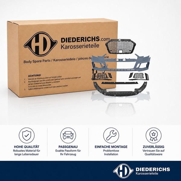 StossfÄNger Vorne Diederichs 1033554 FÜR Audi Stossstange Bumper-image