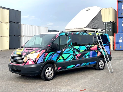 2017 Ford Transit Camper Van Truck Recreational Vehicle RV Motorhome V8 bidadoo