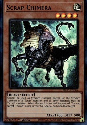 Scrap Chimera Rarity Collection 5 RA05 Yu-Gi-Oh! Ultra Rare Card