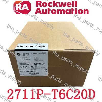 AB 2711P-T6C20D PanelView Plus 600  2711P-T6C20D  Sealed US Free Tax