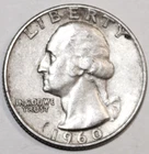1960-D Washington Quarter - Extra Fine - #0832EA