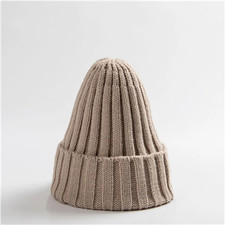 New Candy Colors Winter Women Knitted Hat Warm Soft Trendy Kpop Style Wool Beani