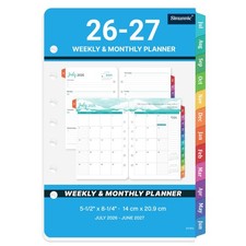 A5 Planner Refills 2026-2027 Weekly Monthly I...