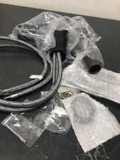Miseno MNO5882LFB Cascade Single-Hole Faucet w/ Drain Deck Plate, Flat Black