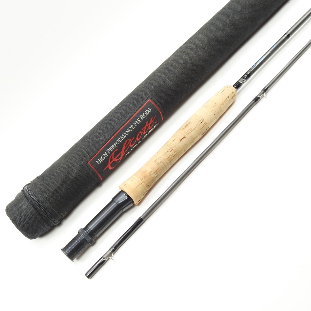 Scott E2 804/4 フライロッド Scott SAS 804 Fly Fishing Rod. 8' 4wt. W/ Tube. 2-Piece. | eBay