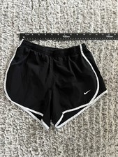 Kids Nike Dri-Fit Black Athletic Shorts Built-in Brief Lined Sz Medium Runner's