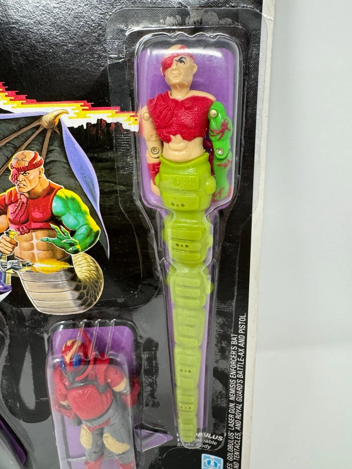 GI Joe Cobra-La Team Nemesis Enforcer Royal Guard Golobulus 1987 Hasbro Foto 3 de 4
