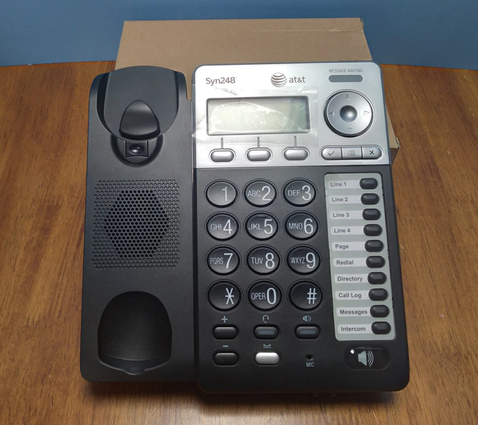 AT&T Syn248 SB35025 Corded Small Business VoIP Phone - Brand New in Open Box! - Image 2 of 3