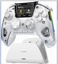 ManbaOne Interactive Screen Wireless Gaming Controller for PC/Switch/iOS/Android