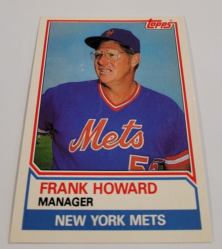 Frank Howard #47T 1983 Topps Traded card