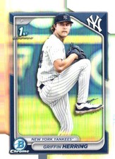 2024 Bowman Draft #BDC-173 Griffin Herring Chrome Refractor