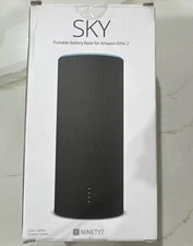 Ninety7 Sky Portable Battery Base for Amazon Echo 2 - Carbon