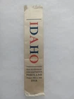 IDAHO GAR CIVIL WAR VETERAN GRAND ARMY REPUBLIC PORTLAND OR. 1918 REUNION RIBBON