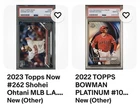 *4 Shohei Ohtani PSA 10 Trading Cards
