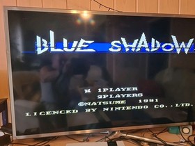 Blue Shadow NES Supergame aus 1991 Vollst&auml;ndig im Sammlerzustand (Seltenheit)