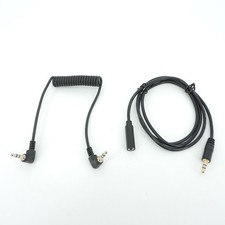 3.5mm female Male to male Female AUX Audio jack angle Cable 3 4 Pole 3.5 Stereo